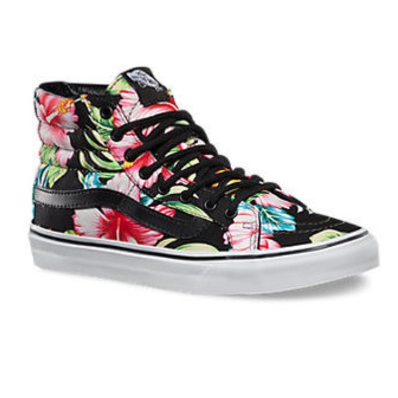 Vans Shoes - Vans Slim Shoes Hawaiian Floral ✨
